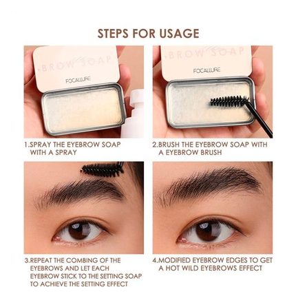 Brow Styling Soap with Brush & Brow Blade