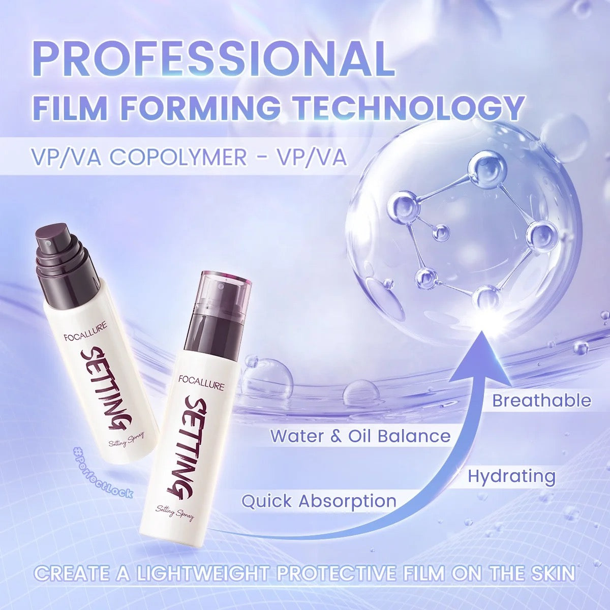 Flawless setting Spray