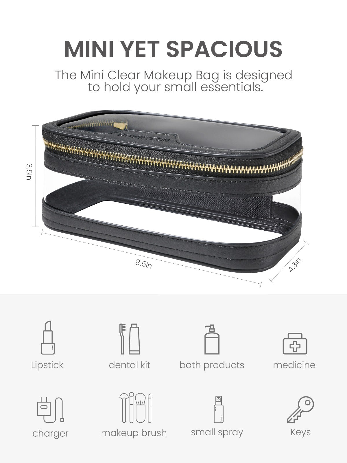 PVC Luxe Beauty Bag