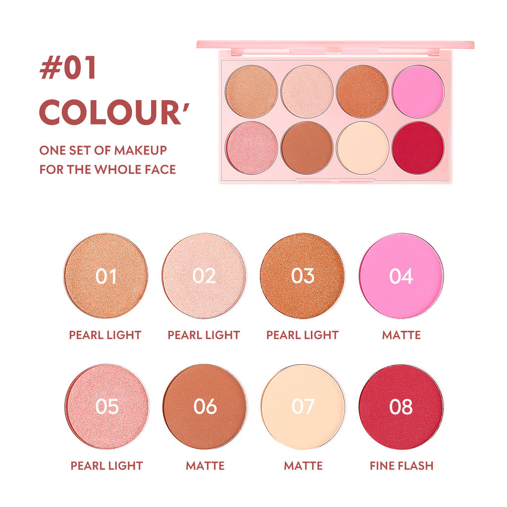 Pro Sculpting Face Palette