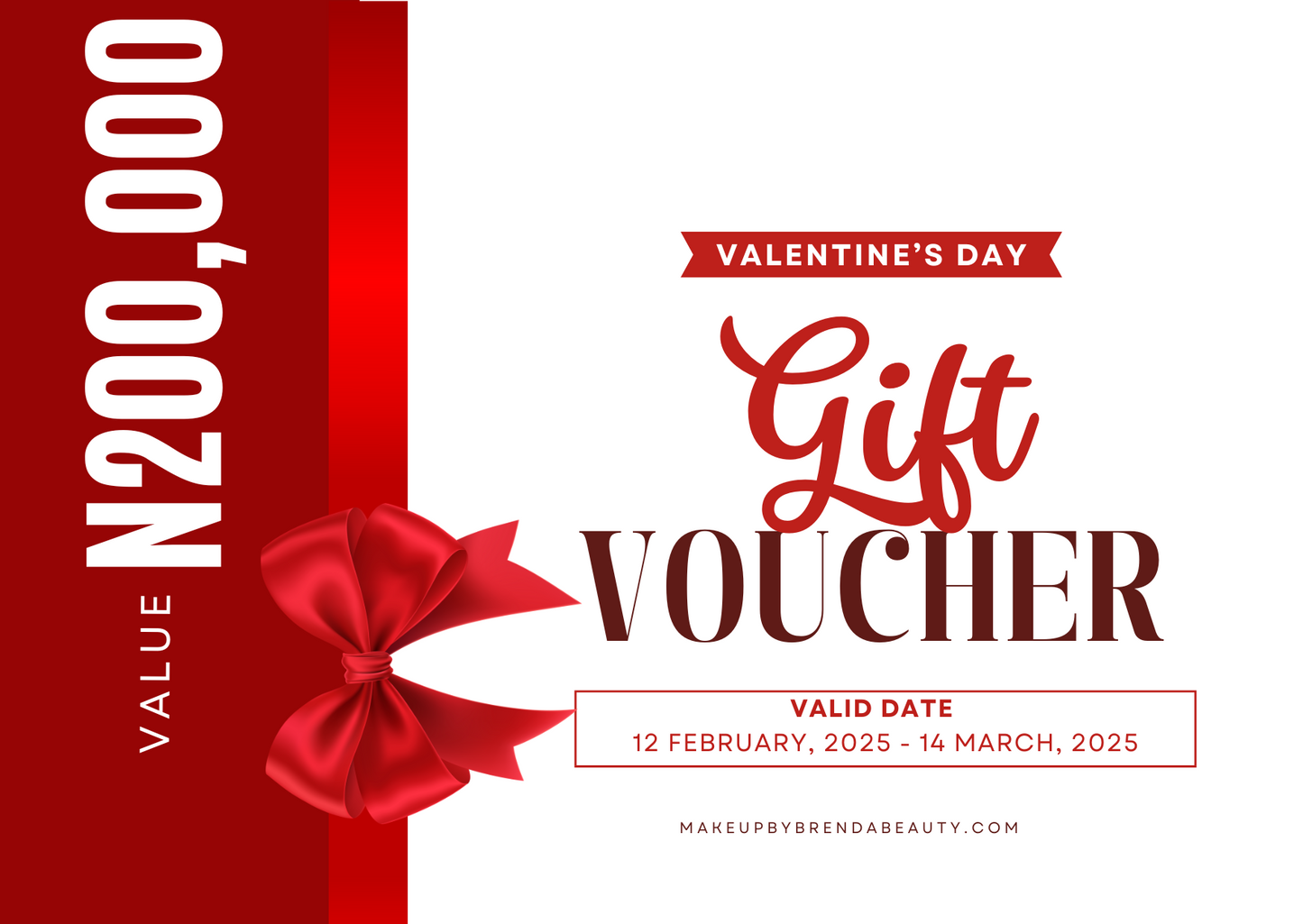 VALENTINE'S DAY GIFT CARD