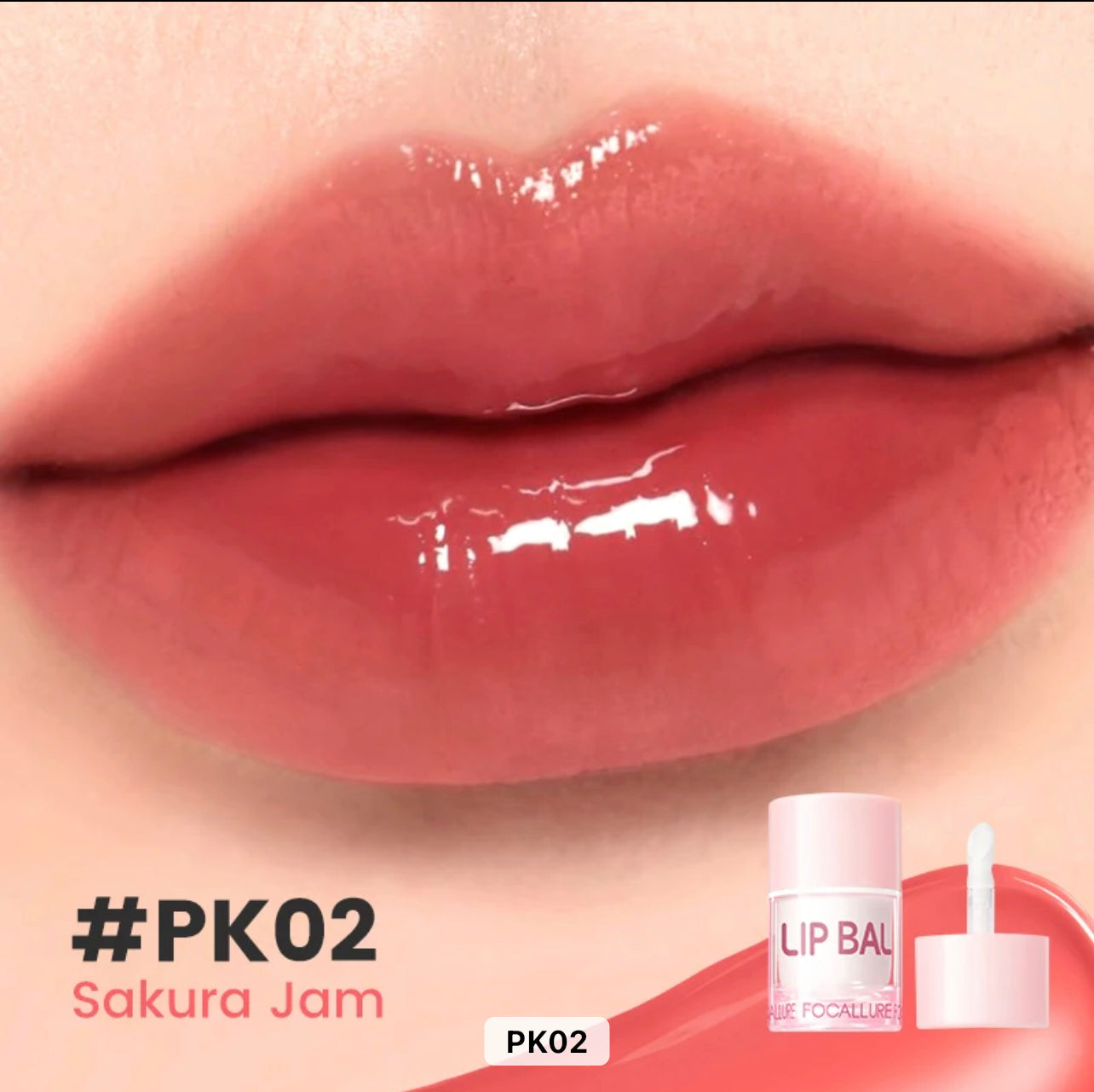 Pink Pout Lip Balm & Applicator