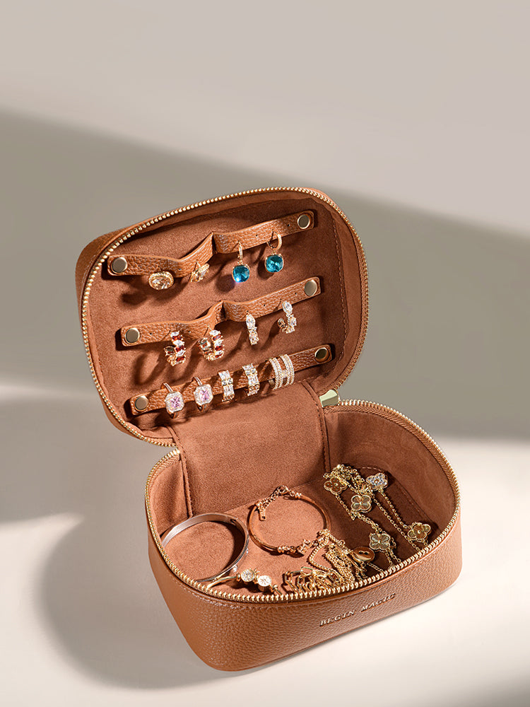 Leather Jewelry Organizer