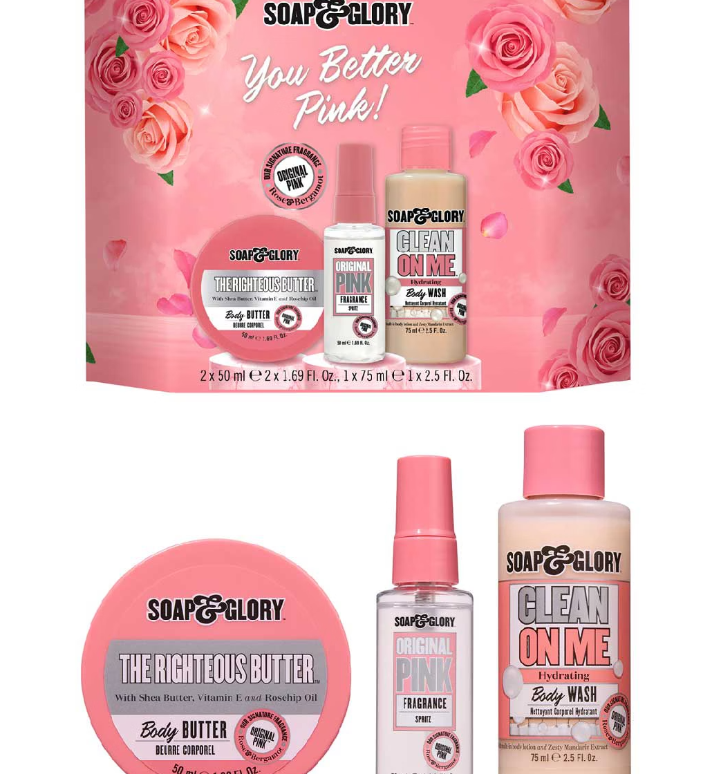 Soap & Glory Original Pink Mini Gift Set