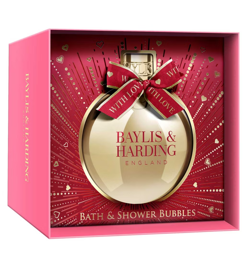 Baylis & Harding Midnight Cherry Festive Bauble Gift Set