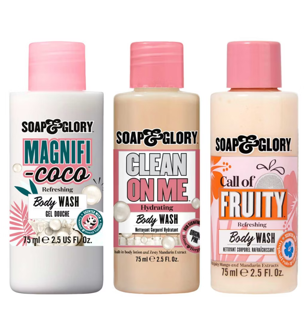 Soap & Glory Three For All 3 Piece Mini Gift Set
