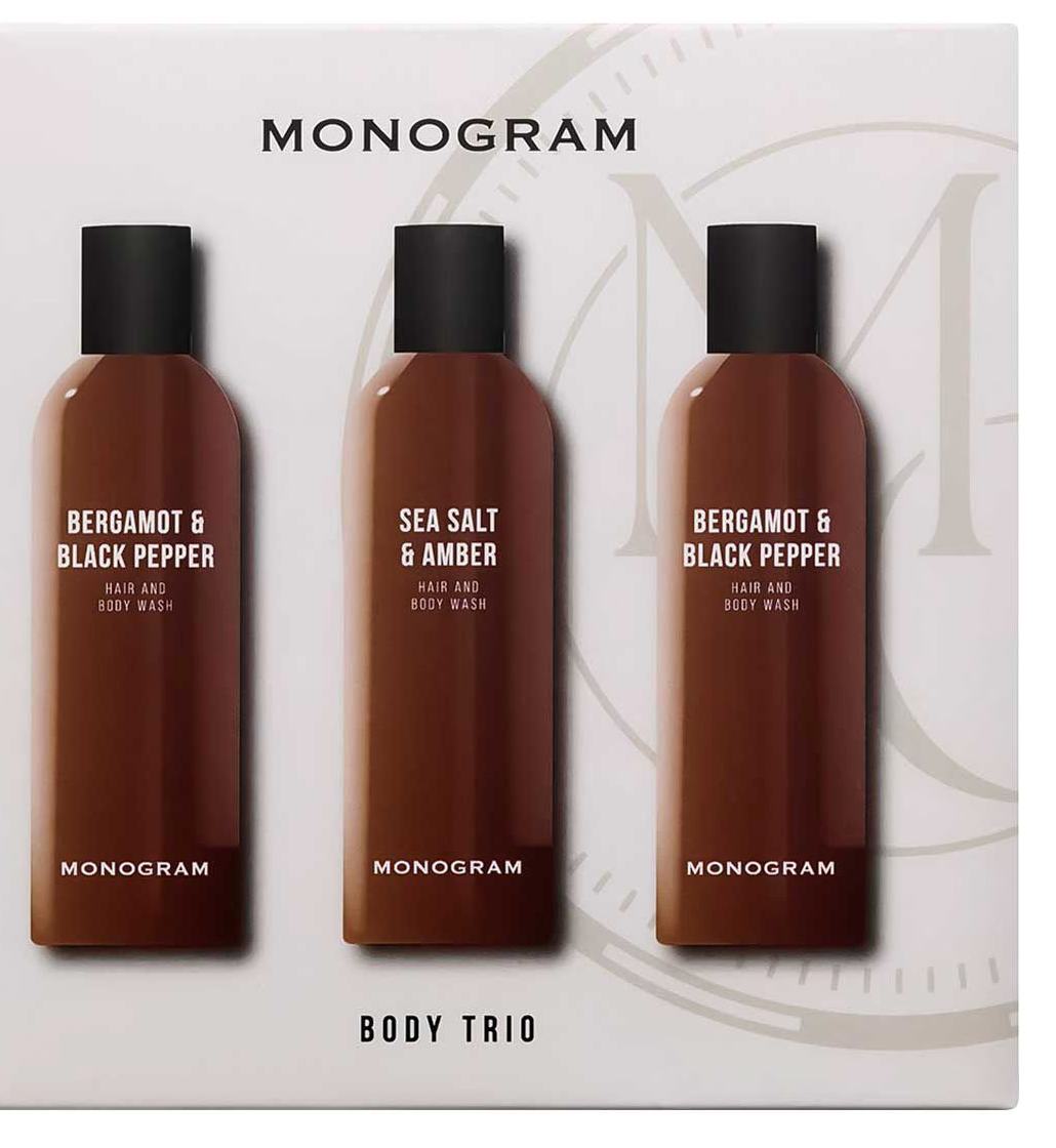 Monogram Body Wash Trio